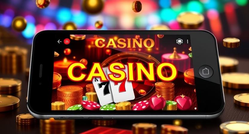 KX8 mobile casino app interface