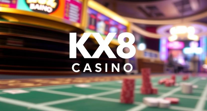 Variety of slot machines available on KX8